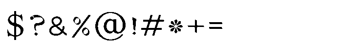 Shree Devanagari 6022 Font OTHER CHARS