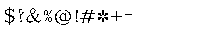 Shree Devanagari 6037 Font OTHER CHARS