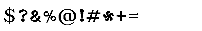 Shree Devanagari 6045 Font OTHER CHARS