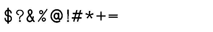 Shree Devanagari 6048 Font OTHER CHARS