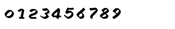 Shree Devanagari 6065 Italic Font OTHER CHARS