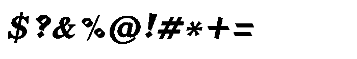 Shree Devanagari 6065 Italic Font OTHER CHARS
