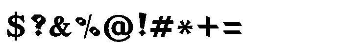 Shree Devanagari 6065 Font OTHER CHARS