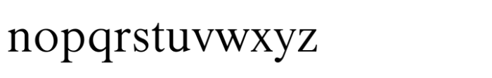 Shree Gujarati 3311 Regular Font LOWERCASE