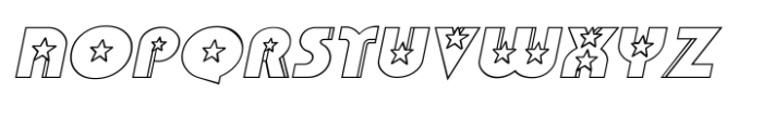 Shree Gujarati 3793 Italic Font UPPERCASE
