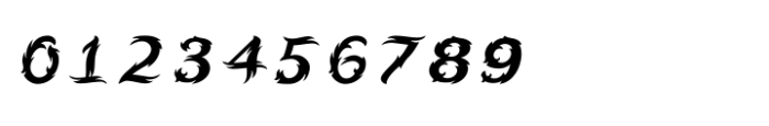 Shree Gujarati 3798 Italic Font OTHER CHARS