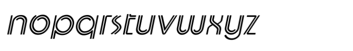 Shree Gujarati 5200 Italic Font LOWERCASE