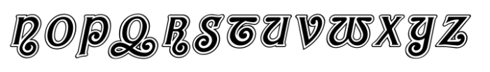 Shree Gujarati 5223 Italic Font UPPERCASE