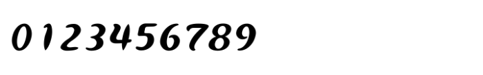 Shree Gujarati 5790 Italic Font OTHER CHARS