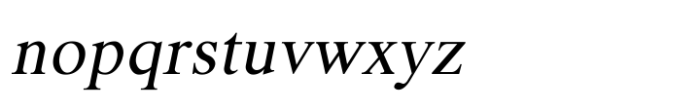 Shree Gujarati 5790 Italic Font LOWERCASE
