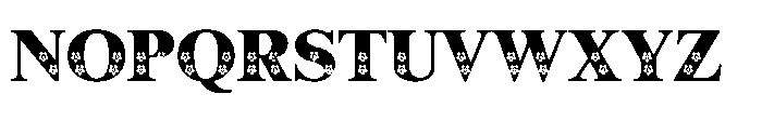 Shree Gujarati 6603 Shree Gujarati 6603 Font UPPERCASE