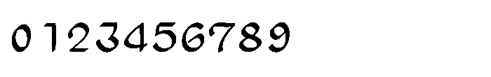 Shree Gujarati 6611 Font OTHER CHARS