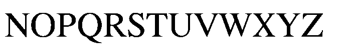 Shree Gujarati 6623 Font UPPERCASE