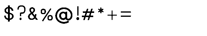 Shree Kan5332 Bold Font OTHER CHARS