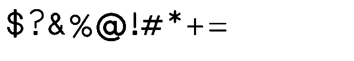Shree Kan5338 Bold Font OTHER CHARS