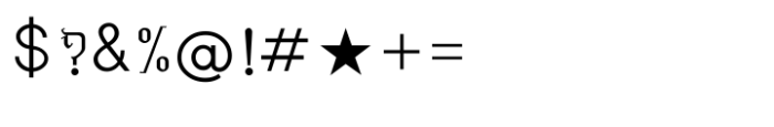 Shree Kannada 0869 Regular Font OTHER CHARS