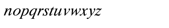 Shree Kannada 1434 Italic Font LOWERCASE