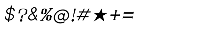 Shree Kannada 1435 Italic Font OTHER CHARS