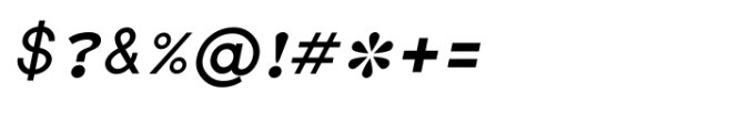 Shree Kannada 1447 Bold Italic Font OTHER CHARS