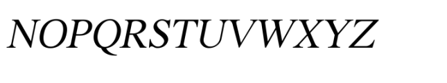 Shree Kannada 3425 Italic Font UPPERCASE