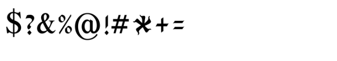 Shree Kannada 3434 Regular Font OTHER CHARS