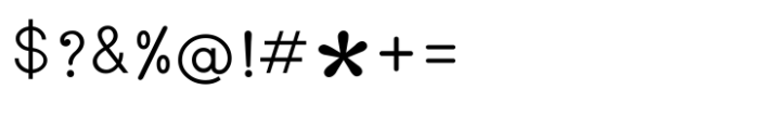 Shree Kannada 3458 Regular Font OTHER CHARS