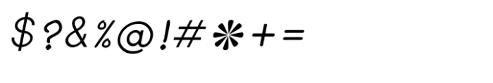 Shree Kannada 3496 Italic Font OTHER CHARS