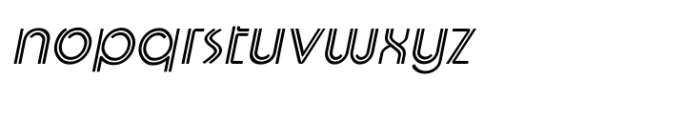Shree Kannada 3499 Italic Font LOWERCASE