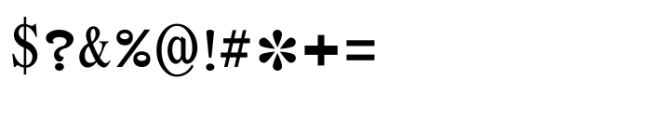 Shree Kannada 4253 Regular Font OTHER CHARS