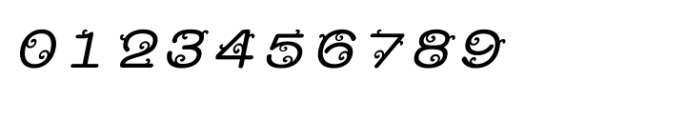 Shree Kannada 4259 Italic Font OTHER CHARS