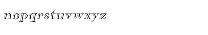 Shree Kannada 4282 Italic Font LOWERCASE