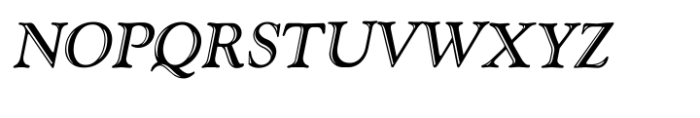 Shree Kannada 4291 Italic Font UPPERCASE