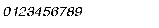 Shree Kannada 5322 Medium Ital Font OTHER CHARS