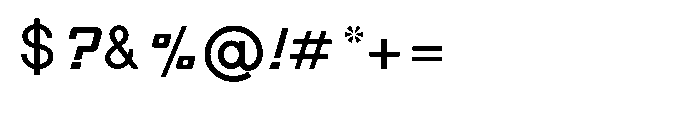 Shree Kannada 5328 Bold Font OTHER CHARS