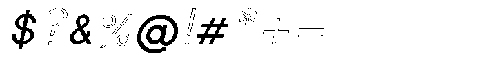 Shree Kannada 5340 Italic Font OTHER CHARS