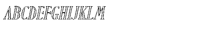 Shree Kannada 5340 Italic Font UPPERCASE