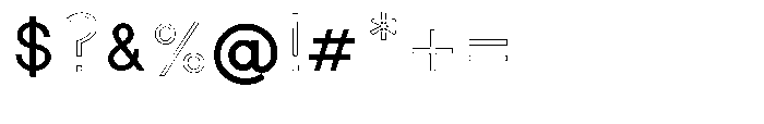 Shree Kannada 5340 Regular Font OTHER CHARS