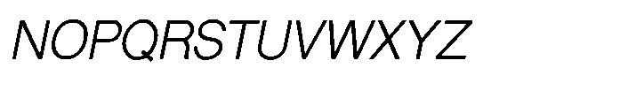 Shree Kannada 5351 Medium Ital Font UPPERCASE