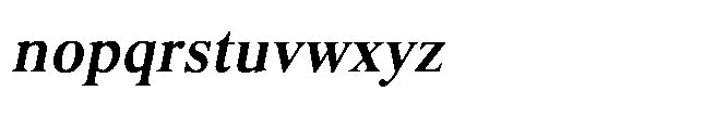 Shree Kannada 5366 Italic Font LOWERCASE