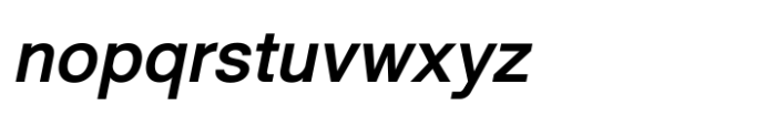 Shree Malayalam 1804 Bold Italic Font LOWERCASE