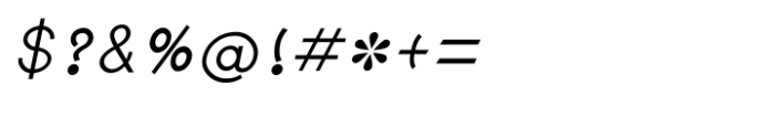 Shree Malayalam 1813 Bold Italic Font OTHER CHARS