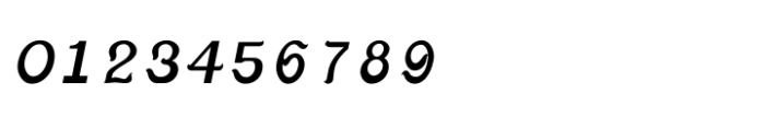 Shree Malayalam 1845 Italic Font OTHER CHARS