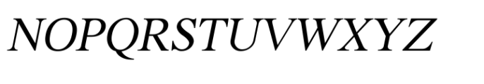 Shree Malayalam 1846 Italic Font UPPERCASE