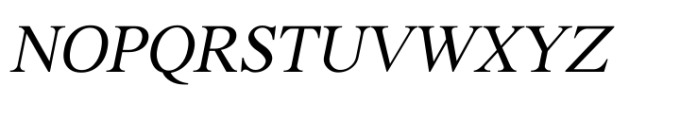 Shree Malayalam 1847 Italic Font UPPERCASE