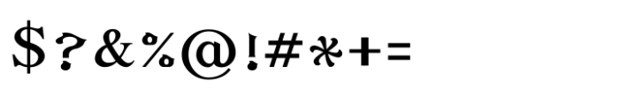 Shree Malayalam 1851 Regular Font OTHER CHARS