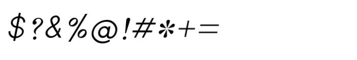 Shree Malayalam 1887 Italic Font OTHER CHARS