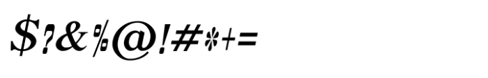 Shree Malayalam 3256 Italic Font OTHER CHARS