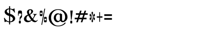 Shree Malayalam 3256 Regular Font OTHER CHARS