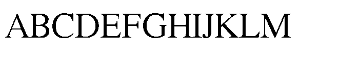 Shree Malayalam 4423 Regular Font UPPERCASE