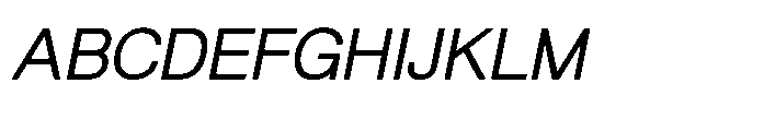 Shree Malayalam 4434 Medium Ital Font UPPERCASE